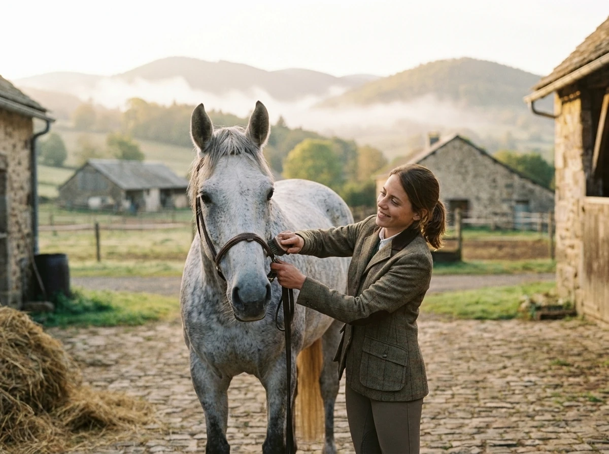 Moniteur·rice diplômé·e au PEP Quarter Horses, centre équestre à Saint-Genès-Champanelle